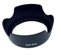 Reversible Lens Hood Shade Protector for EW-63C Compatible with Canon RF 24-50mm F4.5-6.3 IS STM, EF-S 18-55mm f/3.5-5.6 IS STM, EF-S 18-55mm f/4-5.6 IS STM Lens, Supports 58mm Filters