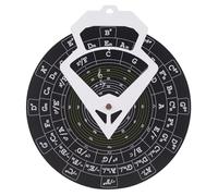 Reversible Music Theory Aid Oversized Round of 5ths Chart for Guitarists & Beginners Wall Mounted Music Theory Tool
