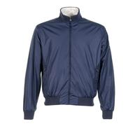 Reversible Nylon Funnel Bomber Jacket Navy & Stone, XXL
