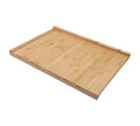 Reversible Pastry Board with Lip,Cutting Board with Counter Edge for Rolling Dough Bamboo Cutting Board Kneading Board for Counter Top Kitchen(40x55x3.2cm)
