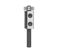 Reversible Pattern Insert Flush Trim Router Bit 8 mm Shaft Upper Bearing Template Router Bit for Trimming