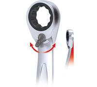 Reversible Ratchet Wrench GEARplus®, 18 Mm