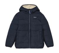Reversible Recycled Polyester Fleece Jacket Navy blue 14 years