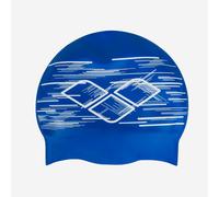 Reversible Silicone Swim Cap - Arena Swim Cap Blue White