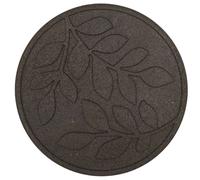 Reversible Stepping Stone Leaf Design 46cm Nicoman Brown 4 Pack