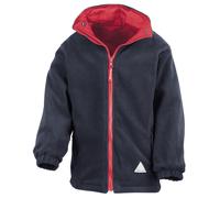 Reversible Storm Stuff Anti Pilling Fleece Waterproof Jacket Result Red 13-14 Years