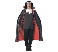 Reversible Taffeta Cape Count Dracula Costume Cloak