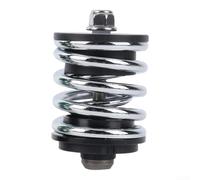 Reversible Threaded Spring Shock 68mm Secure Fit | Precision CNC machining, high-strength steel build, reliable absorption, ideal for urban commutes(Silver)