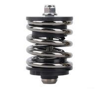 Reversible Threaded Spring Shock 68mm Secure Fit | Precision CNC machining, high-strength steel build, reliable absorption, ideal for urban commutes(Gray)