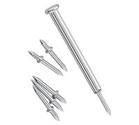 Reversible Two-Way Headless Nails with Secure Grip for Wooden Baseboards & Carpentry Projects Brad Nails Finish Woodworking Trim Double Headed Baseboard Installation Crown Molding Nailing Furniture