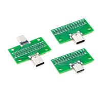 Reversible USB Type C 3.1 Interface Module 2x13Pin ~ 2.54mm Pitch for Repairing Electronics and Building USB Type C Board