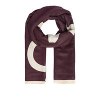 Reversible Viscose Blend Scarf for Women COMMA Beige TU