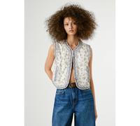 Reversible Waistcoat floral print