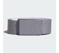 adidas Men's REVERSIBLE WEBBING BELT, Grey Three/White, One Size