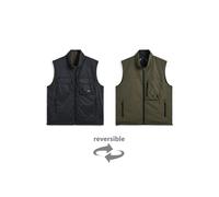 Reversible zip-up gilet Taion Non Down Moutain Noir M