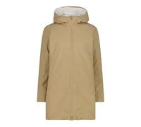 Reversible zip-up hooded parka for women CMP Beige 2XL