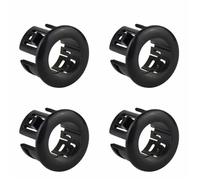 Reversing Backup Radar System 4PCS Car Parking Sensor Fixing Bracket Parking Holder Bracket For Alphard 89348-33010 89348-33010-C0 89348-33010-A0(Black)