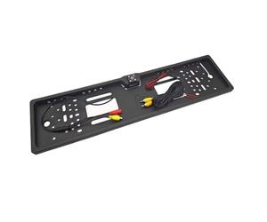 Reversing Camera 4/8/12LED European License Plate Rearview Camera Frame Reverse Backup Night Vision For Truck Car SUV Camper Pickup(4 LED)