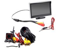 Reversing Camera 5 Inch For Car Monitor TFT LCD Digital 800 * 480 16:9 Screen 2 Way Video Input Or Wireless Camera Parking Reverse Camera(5inch1)