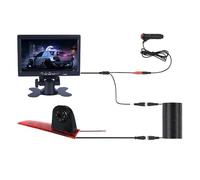 Reversing Camera AHD 1080P Car Brake Light Rear View Backup Camera With 7 Inch Display Screen For Transit For Custom 2012-2015 Backup Camera(Cigarette lighter)