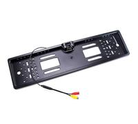 Reversing Camera Car Plate Camera Rear View Wireless EU European License Frame Waterproof Night Vision Reverse Backup 8 LED(Wire 8 LED CAM)
