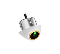 Reversing Camera Car Rear Camera HD 4K Reversing Camera Car Front Camera Support AHD CCD 1080P Output Suitable For All Cars Rear View Camera(White)