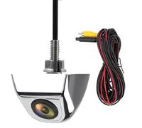 Reversing Camera Car Reverse Rear View Camera HD Color Image Video Night Vision Auto Backup Camera Universal 120 Degree Wide Angle Night Vision Camera (Color : Silver)(Silver)