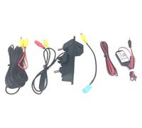 Reversing Camera Fits for VW For Touran For 1T3 For T5 2010-2019 Backup Parking Reverse Camera CCD Night Vision Rear View Trunk Handle(Style A 1T3)(Style A 1T3)