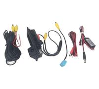 Reversing Camera Fits for VW For Touran For 1T3 For T5 2010-2019 Backup Parking Reverse Camera CCD Night Vision Rear View Trunk Handle(2016 2017 2018)(Style B T5)