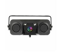 Reversing Camera For Car Rear View Camera 3 In 1 Parking Radar Detector Sensor Night Vision LED HD CCD