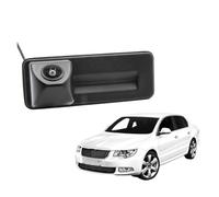 Reversing Camera For Skoda For Superb MK2 2008-2012 2013 2014 CCD HD AHD Fisheye Rear View Camera Car Trunk Handle Camera Monitor(D170 AHD 720P)