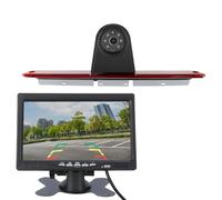 Reversing Camera For VW For Crafter 1st Generation 2006-2016 7" LCD Monitor+Rear View Camera 3rd Brake Light Backup Camera