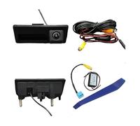 Reversing Camera For VW For Golf For Plus 2008 2009-2014 Trunk Handle Parking Reversing Camera OE Screen Input Rear Camera(Fixed reversing line)