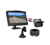Reversing Camera Kit Rear View Reversing Camera 12-24v For Caravan For Rv For Van 5 Inch LCD Screen Monitor With For Charger Plug And Play + 4PIN Reversing Camera HD