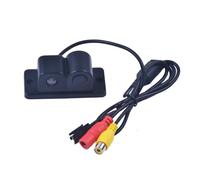 Reversing Camera New 2 In 1 LED Sound Alarm Car Reverse Backup Video Parking Sensor System With CCD Rear View Parking Camera Parking Camera