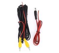 Reversing Camera Solar Wireless Front Camera Backup 170° Car Backup Back Up Rear View Parking Reverse Night Vision Waterproof Monitor(B)(6m Cable)