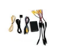 Reversing Cameras 360 View Car Camera Control Box 4 Way Cameras Switch for Rear Left Right Size Front Back UP Dash Monitor Reverse Camera(No camera)