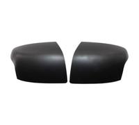 Reversing Mirror Housing For Focus For MK2 2005 2006 2007 2008 Carbon Fiber Style ABS Rearview Mirrors Cap 2pcs Car Wing Door Mirror Cover Housing Case(Matt black)