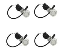 Reversing Sensors Compatible With For Rx300 Rx330 Rx350 2006 2007 2008 4pcs Car Accessories Pdc Parking Distance Sensor Reverse Assist Pz36200205(Silver)