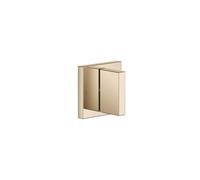 Reversing Valve Dornbracht MEM 2-way, square, built-in 60x60mm Champagne 36200782-47