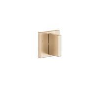 Reversing Valve Dornbracht MEM 3-way, flush-mounted 60x60mm Brushed Champagne 36210782-46