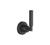 Reversing Valve Dornbracht TARA 2-way, flush-mounted ø60mm Black Matt 36200882-33