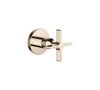 Reversing Valve Dornbracht VAIA 2-way, cross-shaped, flush-mounted ø60mm Champagne 36200809-47
