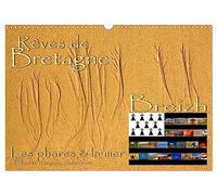 Rêves de Bretagne - Breizh (Calendrier mural 2027 DIN A3 vertical), CALVENDO calendrier mensuel: Les côtes bretons dans le Finistère