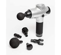 Reviber Massage Gun, Hand Held Deep Tissue Muscle Massager, 24V Ultra Quiet Brushless Motor, 6 Massage Heads, 20 Speeds, Carry Case, 3200RPM, 3.5 Hour Battery Life, 2 Year Guarantee