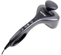 Reviber Hot & Cold Dual Head Percussion Massager - Deep Tissue Vibration Therapy with Adjustable Speeds & Temperature Settings - Full Body Handheld Massager incluiding for Back, Shoulders, Legs