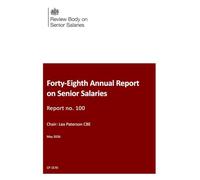 Review Body on Senior Salaries Forty-Eighth Annual Report on Senior Salaries 2026: Report No. 100 (Command Paper) CP 1570