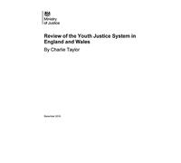Review of the youth justice system in England and Wales: 9298 (Cm.)