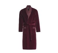 Revise RE-101 Classic Men’s Dressing Gown - Velvet - Burgundy red - 4XL