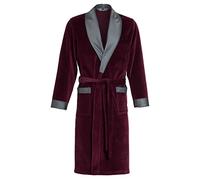 Revise RE-102 Classic Men’s Dressing Gown - Velvet - Burgundy red - XL